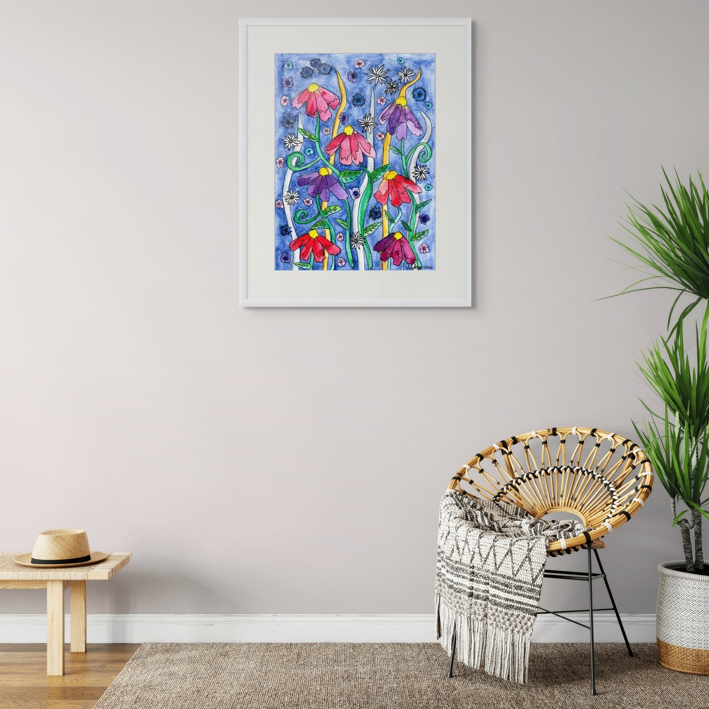 Cottage Garden - Fine Art Print