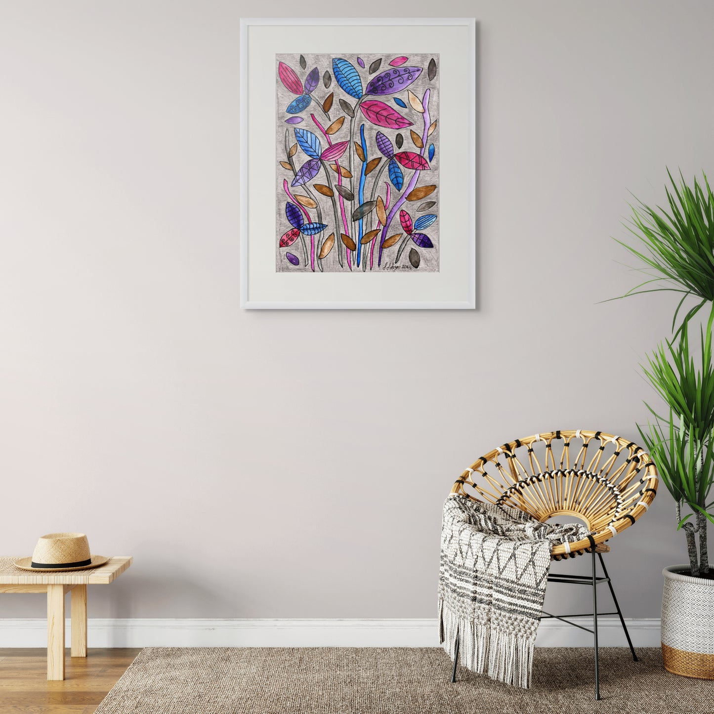 Leafy Bright - Fine Art Print