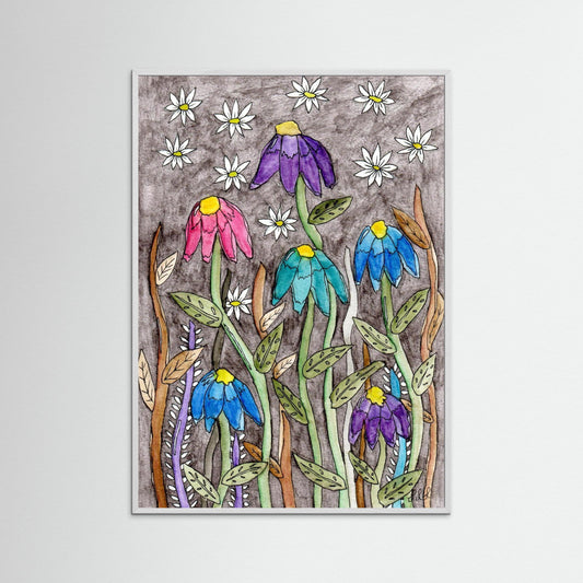 Echinacea and Daisy